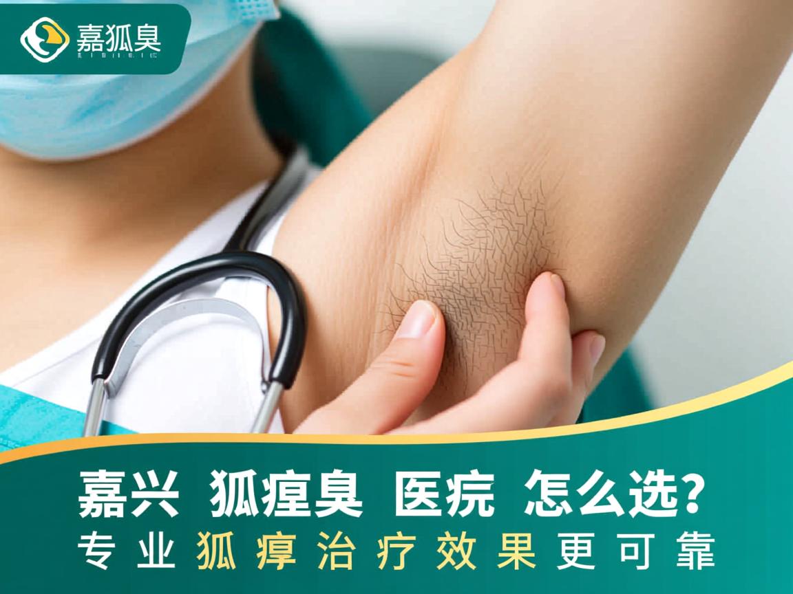 嘉兴狐臭医院怎么选？专业狐臭治疗效果更可靠