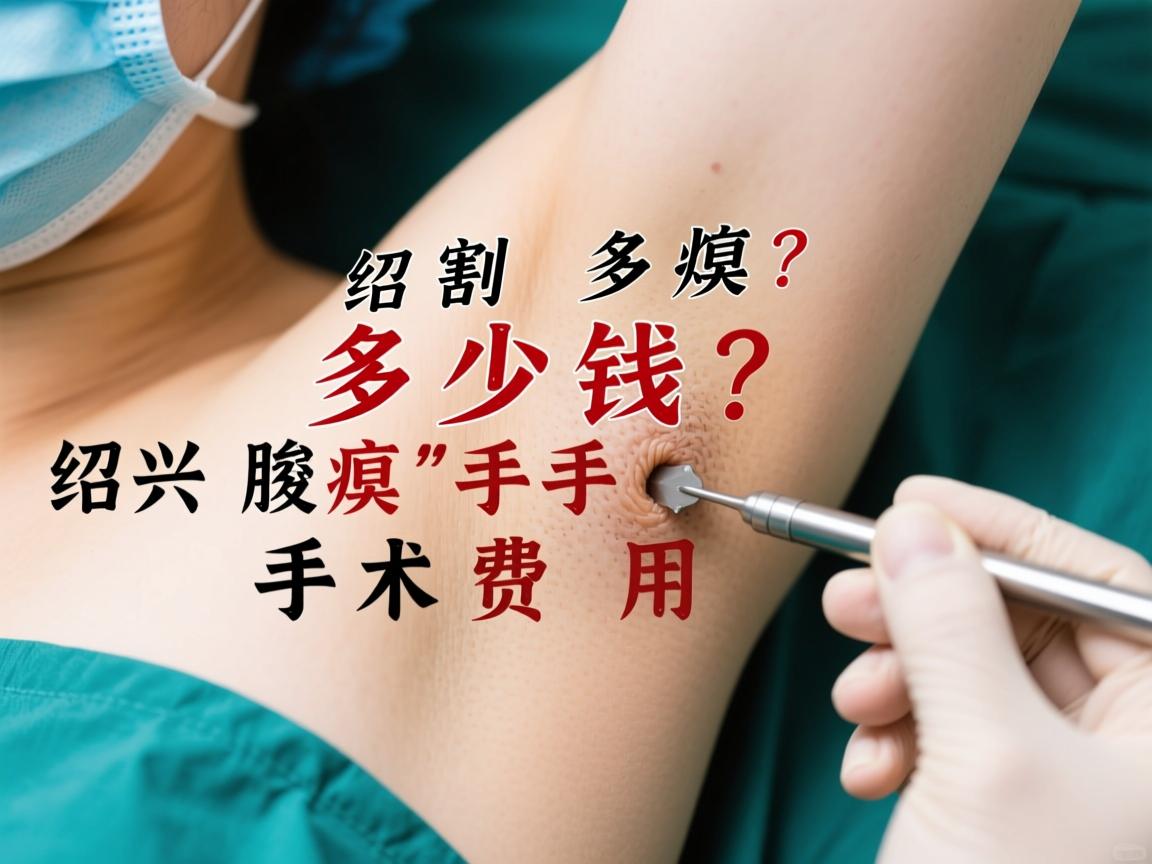 绍兴割腋臭多少钱？详解绍兴腋臭手术费用