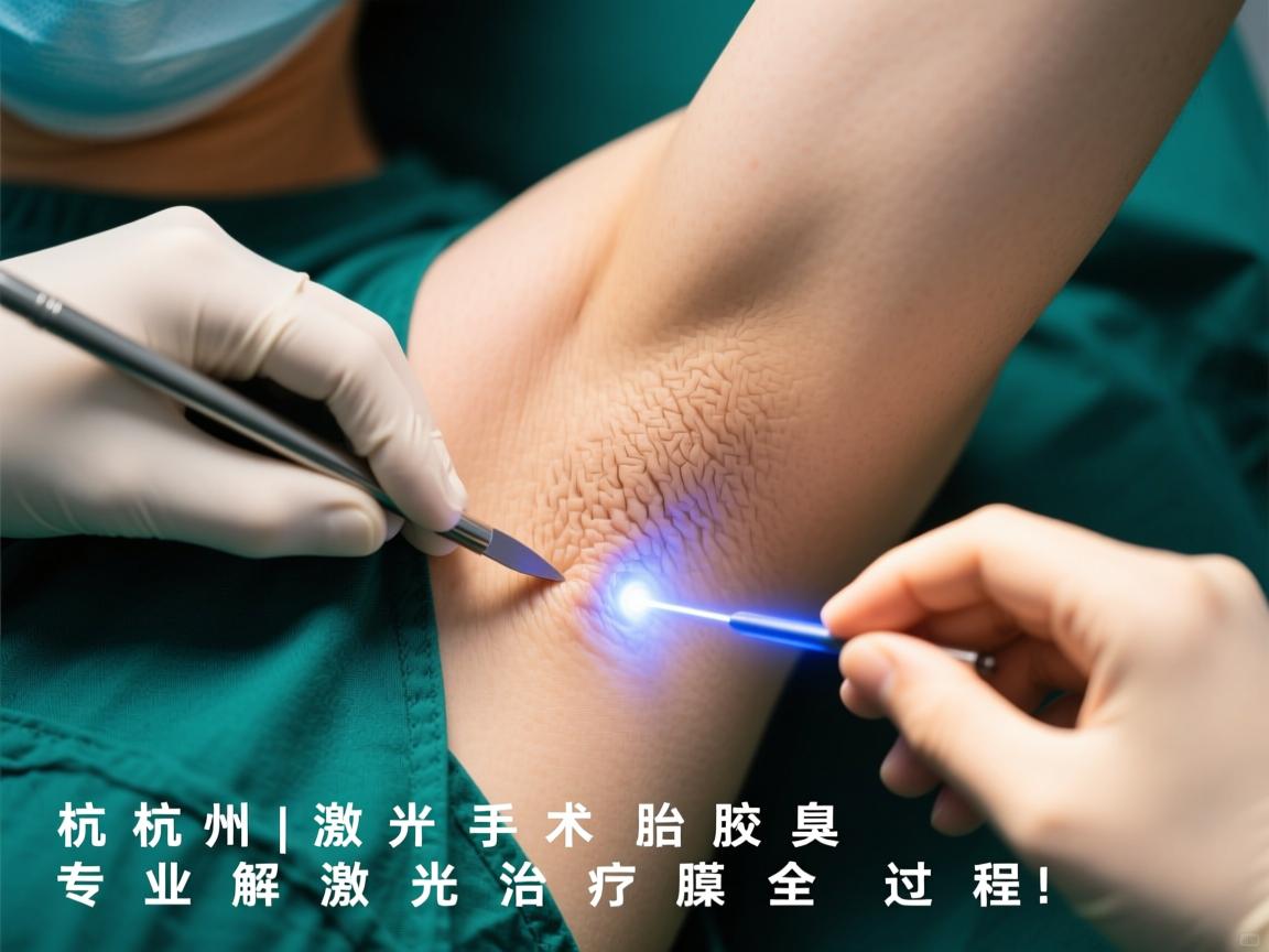 杭州激光手术治腋臭，专业解析激光治疗腋臭的全过程