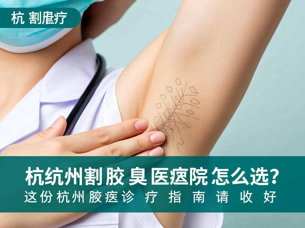 杭州割腋臭医院怎么选?这份杭州腋臭诊疗指南请收好 杭州割腋臭医院怎么选?这份杭州腋臭诊疗指南请收好
