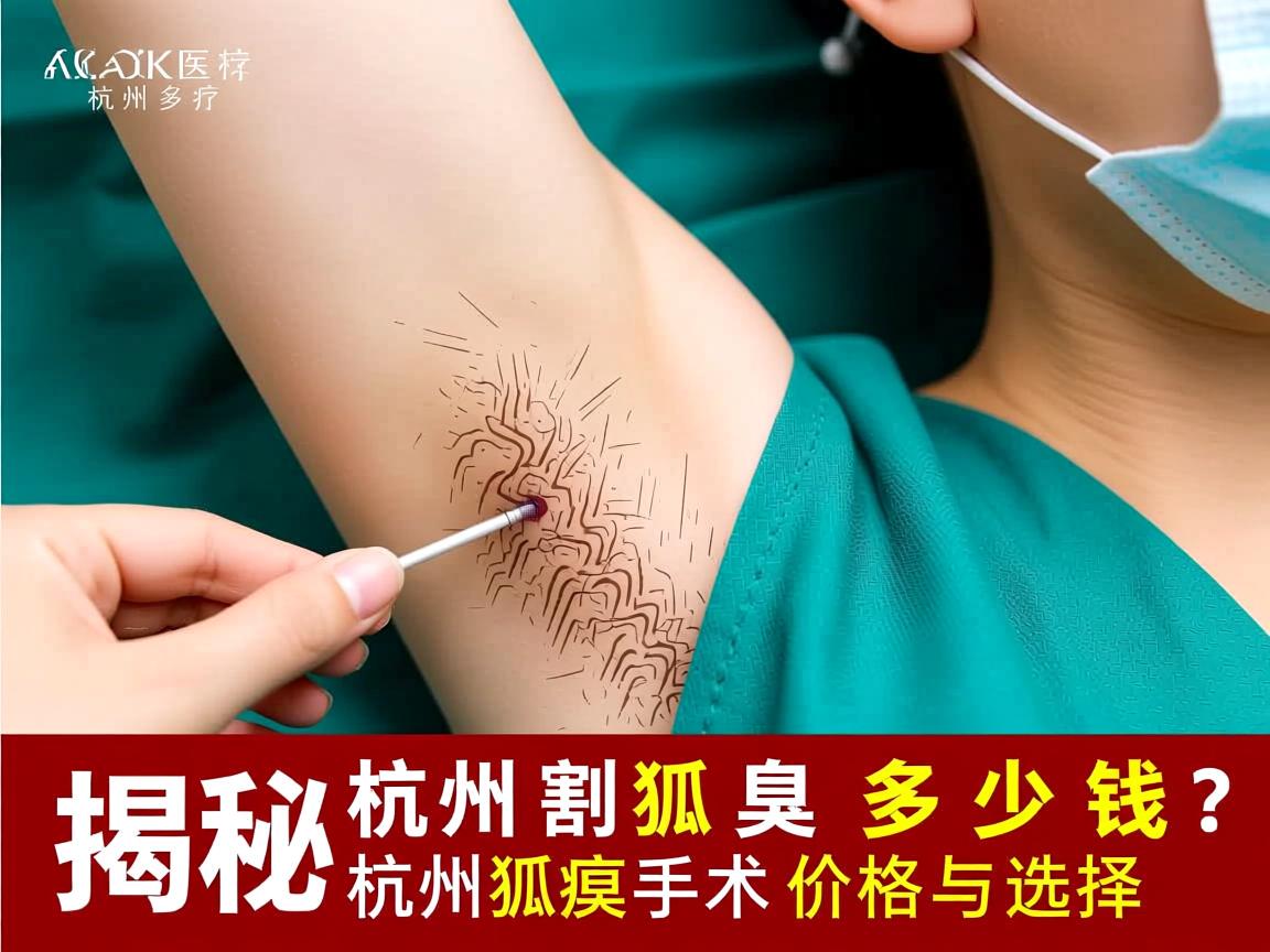 杭州割狐臭多少钱?揭秘杭州狐臭手术价格与选择 杭州割狐臭多少钱?揭秘杭州狐臭手术价格与选择