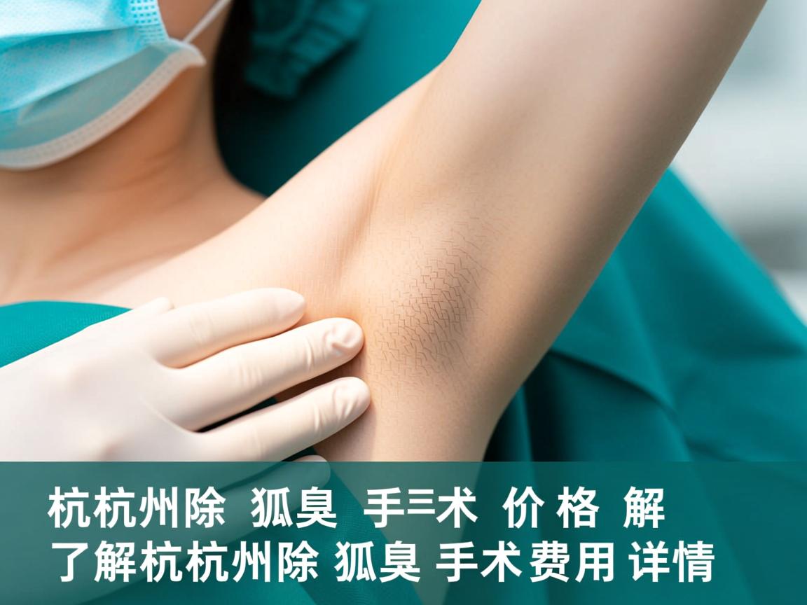 杭州除狐臭手术价格解析,了解杭州除狐臭手术费用详情 杭州除狐臭手术价格解析,了解杭州除狐臭手术费用详情