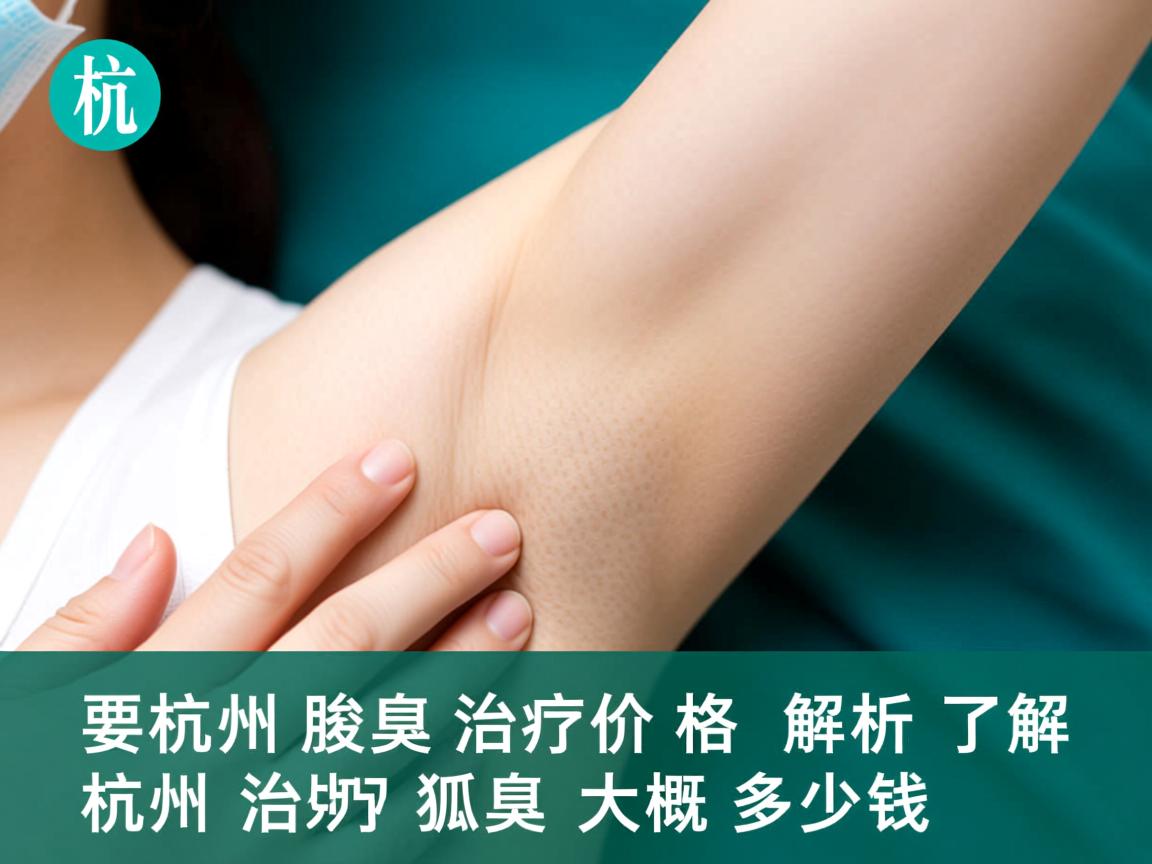 杭州腋臭治疗价格解析,了解杭州治疗狐臭大概多少钱 杭州腋臭治疗价格解析,了解杭州治疗狐臭大概多少钱