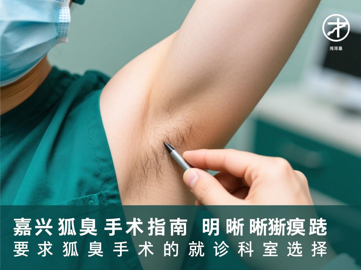 嘉兴狐臭手术指南,明晰狐臭手术的就诊科室选择 嘉兴狐臭手术指南,明晰狐臭手术的就诊科室选择