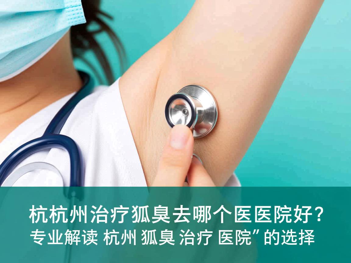 杭州治疗狐臭去哪个医院好?专业解读杭州狐臭治疗医院的选择 杭州治疗狐臭去哪个医院好?专业解读杭州狐臭治疗医院的选择