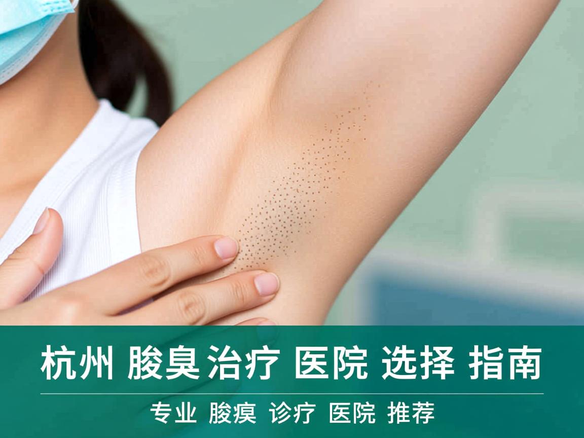 杭州腋臭治疗医院选择指南,专业腋臭诊疗医院推荐 杭州腋臭治疗医院选择指南,专业腋臭诊疗医院推荐