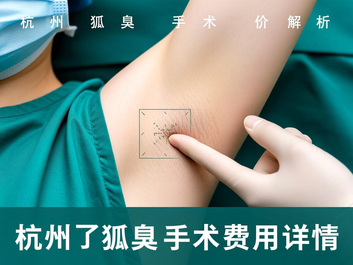杭州狐臭手术价格解析,了解杭州狐臭手术费用详情 杭州狐臭手术价格解析,了解杭州狐臭手术费用详情