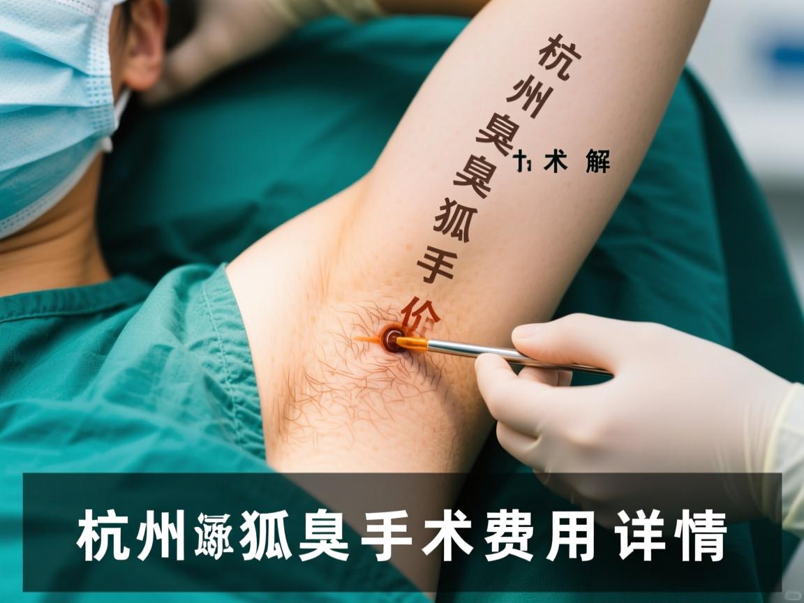 杭州狐臭手术价格解析,了解杭州狐臭手术费用详情 杭州狐臭手术价格解析,了解杭州狐臭手术费用详情