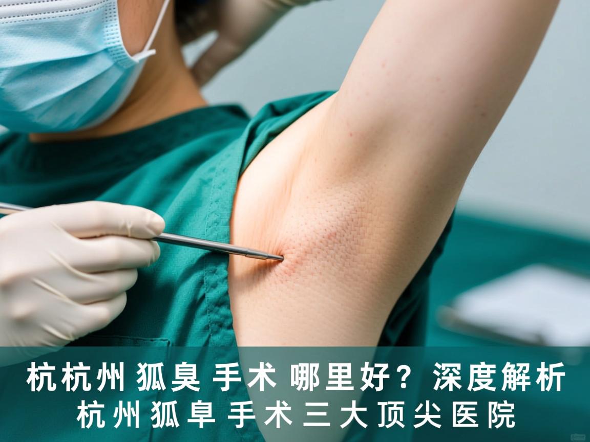 杭州狐臭手术哪里好?深度解析杭州狐臭手术三大顶尖医院 杭州狐臭手术哪里好?深度解析杭州狐臭手术三大顶尖医院