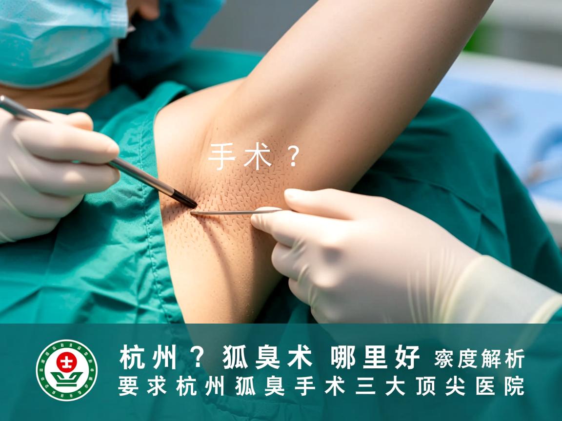 杭州狐臭手术哪里好?深度解析杭州狐臭手术三大顶尖医院 杭州狐臭手术哪里好?深度解析杭州狐臭手术三大顶尖医院