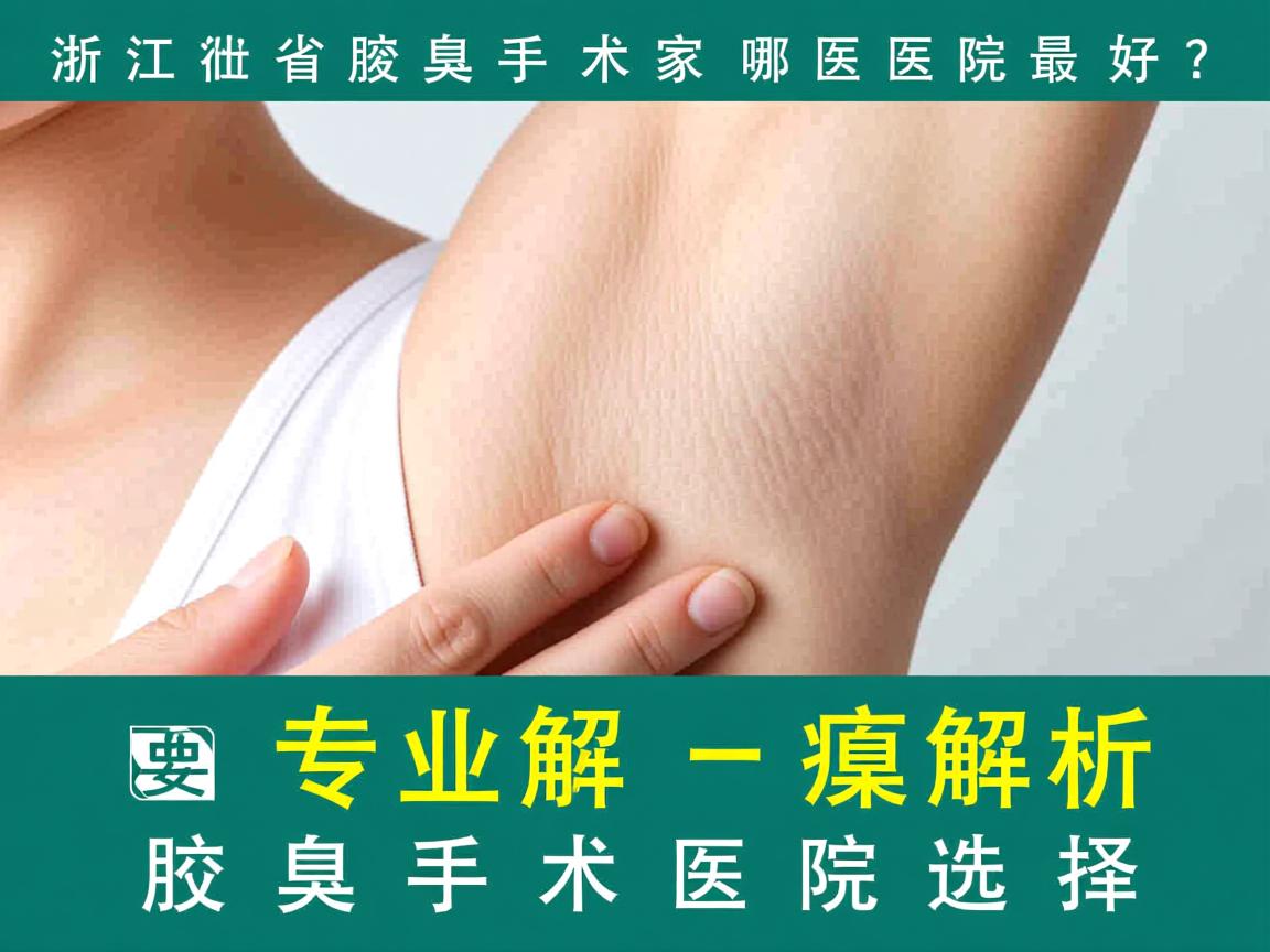 浙江省腋臭手术哪家医院最好?专业解析腋臭手术医院选择 浙江省腋臭手术哪家医院最好?专业解析腋臭手术医院选择
