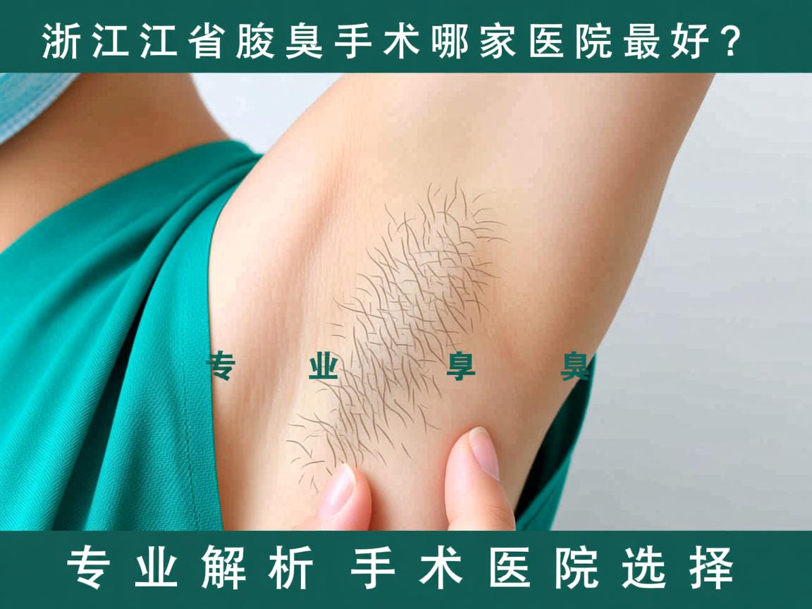 浙江省腋臭手术哪家医院最好?专业解析腋臭手术医院选择 浙江省腋臭手术哪家医院最好?专业解析腋臭手术医院选择