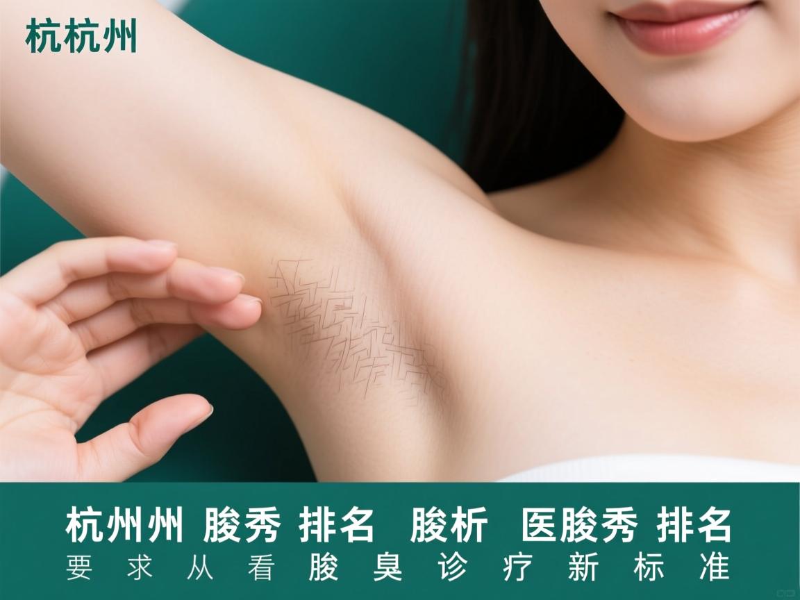 杭州腋秀排名解析,从杭州腋秀排名看腋臭诊疗新标准 杭州腋秀排名解析,从杭州腋秀排名看腋臭诊疗新标准