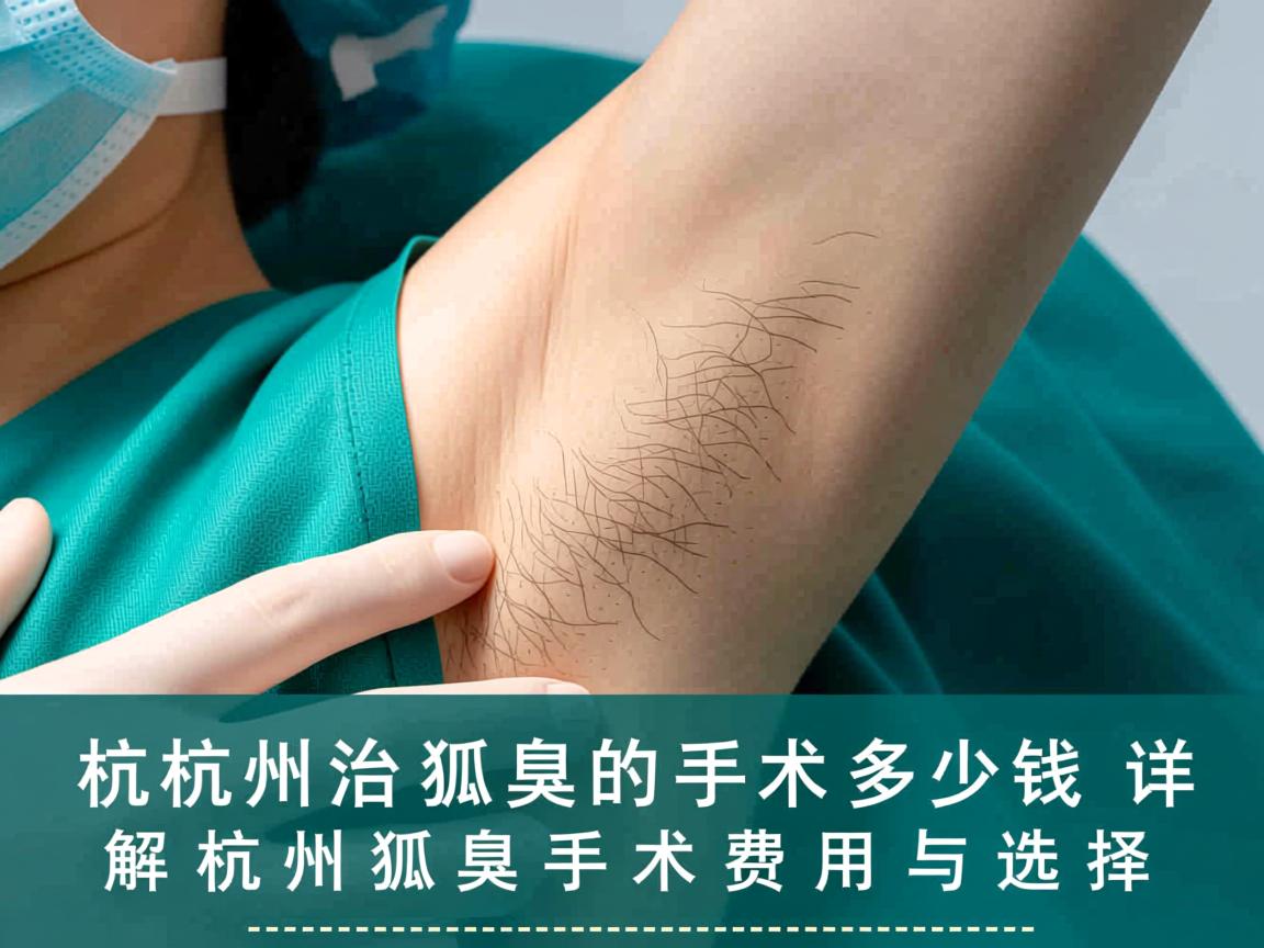 杭州治狐臭的手术多少钱?详解杭州狐臭手术费用与选择 杭州治狐臭的手术多少钱?详解杭州狐臭手术费用与选择