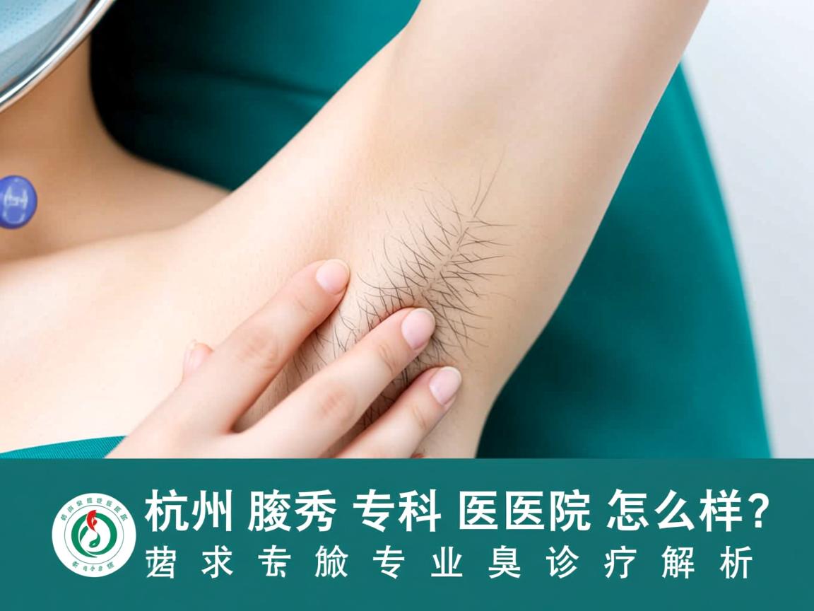 杭州腋秀专科医院怎么样？杭州腋秀专科医院的专业腋臭诊疗解析