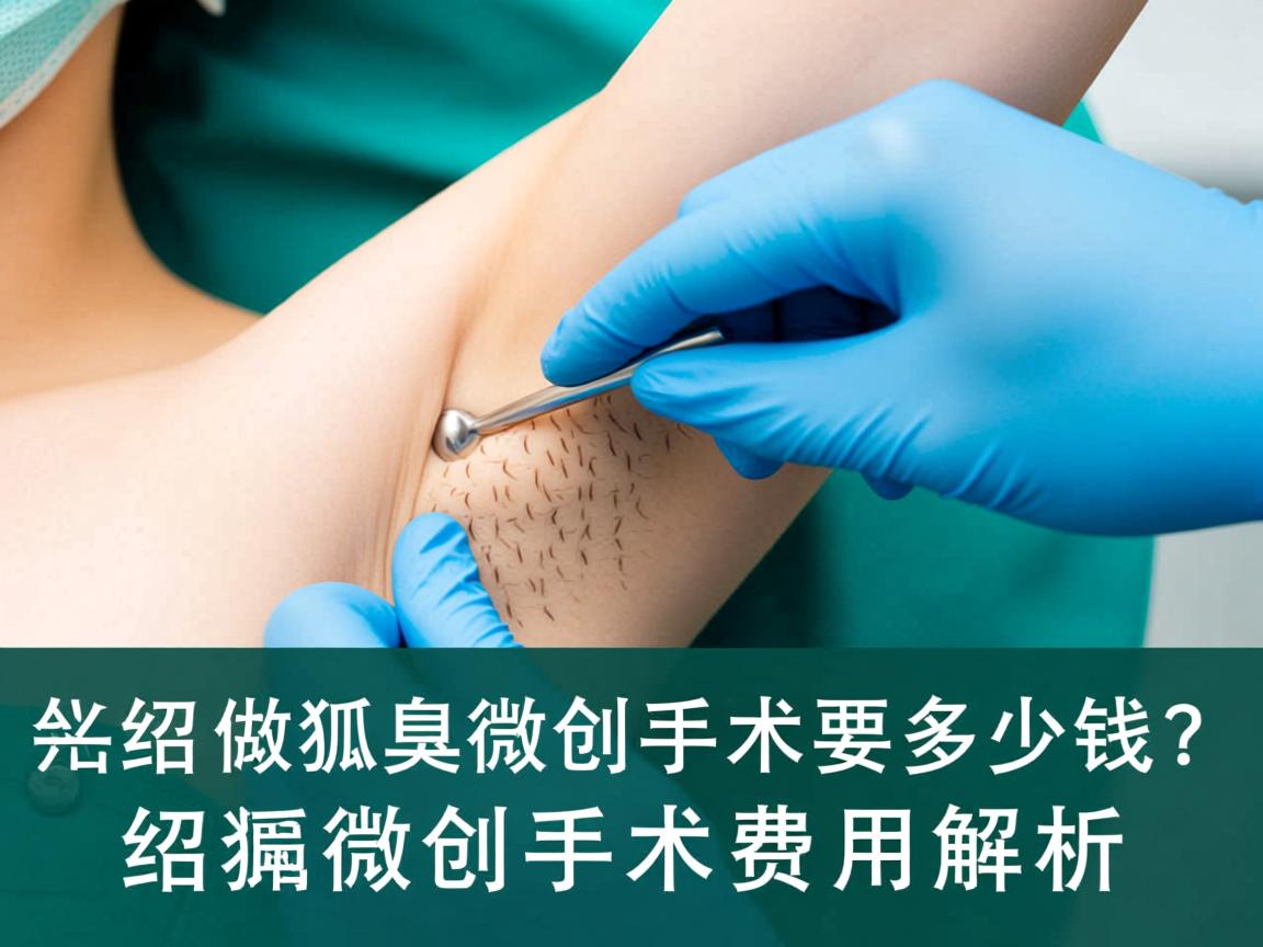在绍兴做狐臭微创手术要多少钱？绍兴狐臭微创手术费用解析
