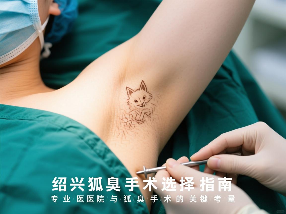 绍兴狐臭手术选择指南,专业医院与狐臭手术的关键考量 绍兴狐臭手术选择指南,专业医院与狐臭手术的关键考量