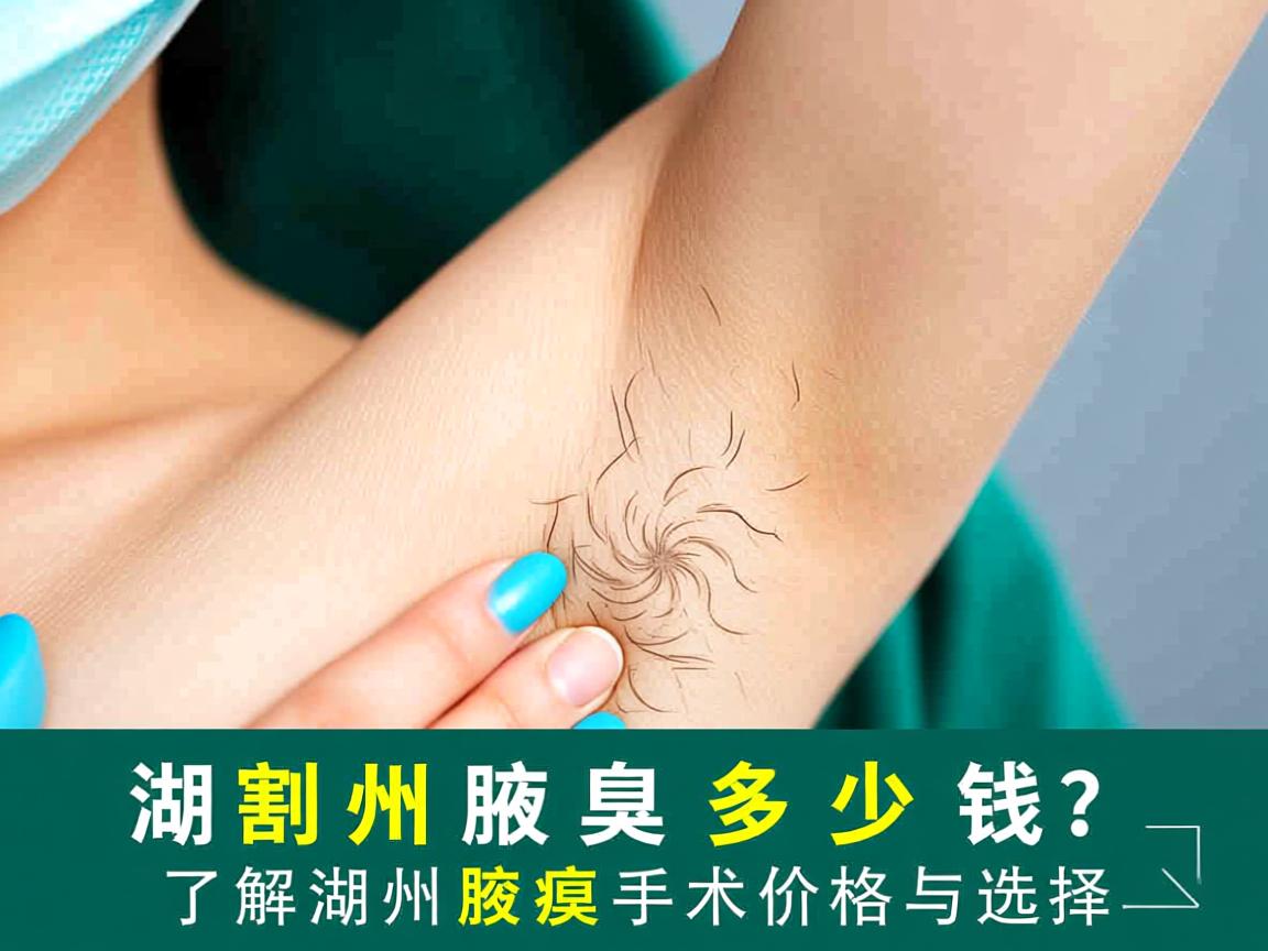 在湖州割腋臭多少钱?了解湖州腋臭手术价格与选择 在湖州割腋臭多少钱?了解湖州腋臭手术价格与选择