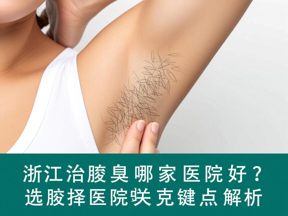 在浙江治腋臭哪家医院好?选择腋臭医院的关键点解析 在浙江治腋臭哪家医院好?选择腋臭医院的关键点解析