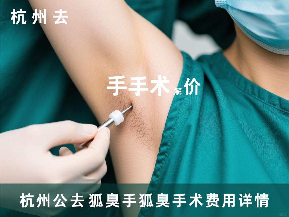 杭州去狐臭手术价格解析,了解杭州去狐臭手术费用详情 杭州去狐臭手术价格解析,了解杭州去狐臭手术费用详情