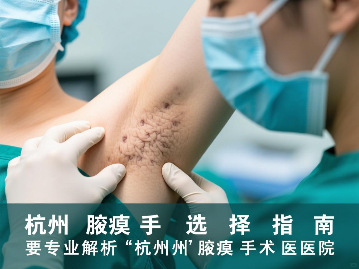 杭州腋臭手术选择指南,专业解析杭州腋臭手术医院 杭州腋臭手术选择指南,专业解析杭州腋臭手术医院