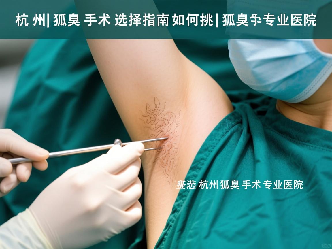 杭州狐臭手术选择指南,如何挑选杭州狐臭手术专业医院 杭州狐臭手术选择指南,如何挑选杭州狐臭手术专业医院