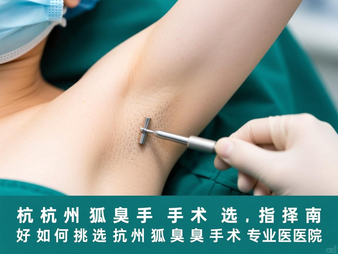 杭州狐臭手术选择指南,如何挑选杭州狐臭手术专业医院 杭州狐臭手术选择指南,如何挑选杭州狐臭手术专业医院