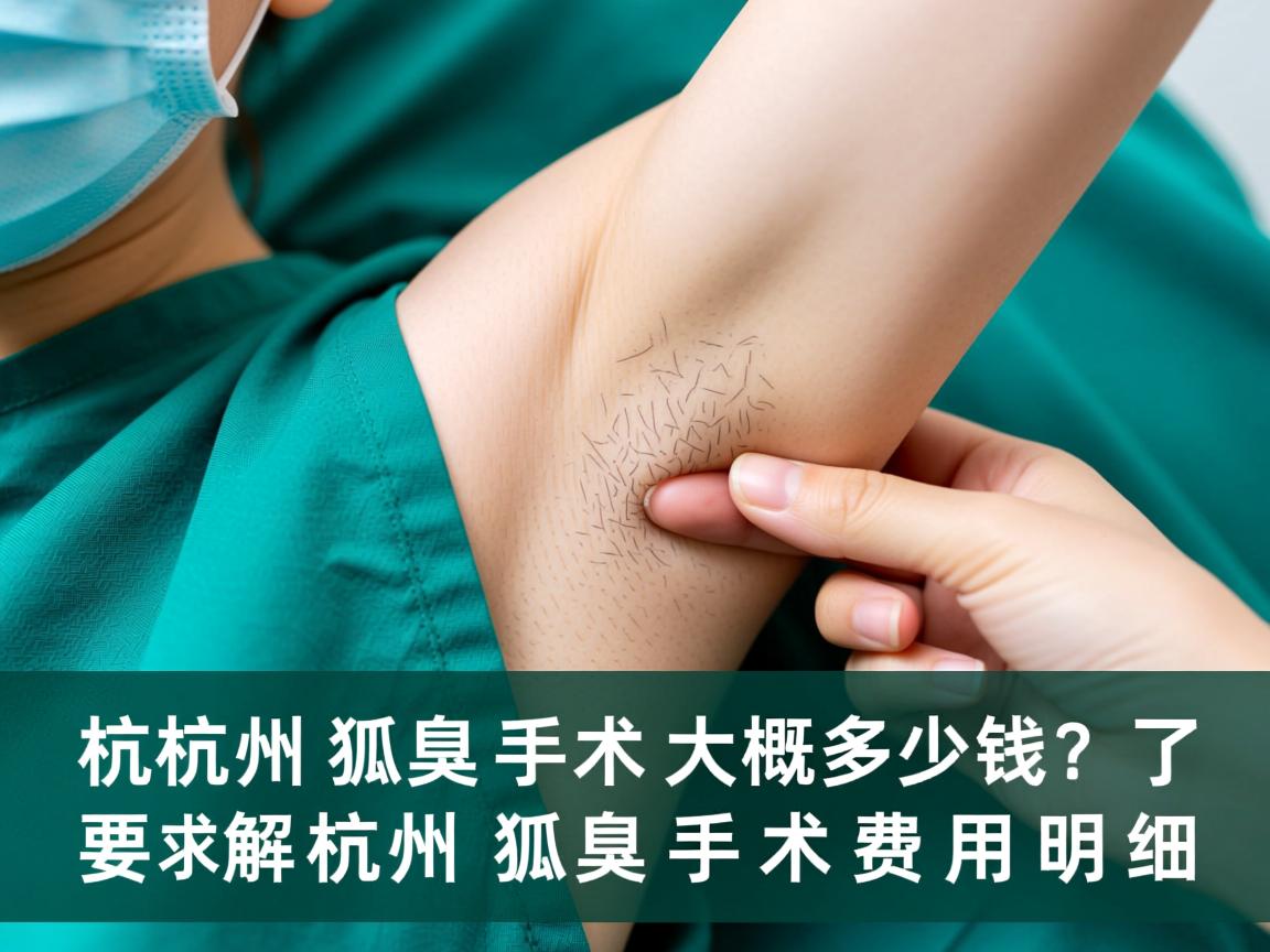 杭州狐臭手术大概多少钱?了解杭州狐臭手术费用明细 杭州狐臭手术大概多少钱?了解杭州狐臭手术费用明细
