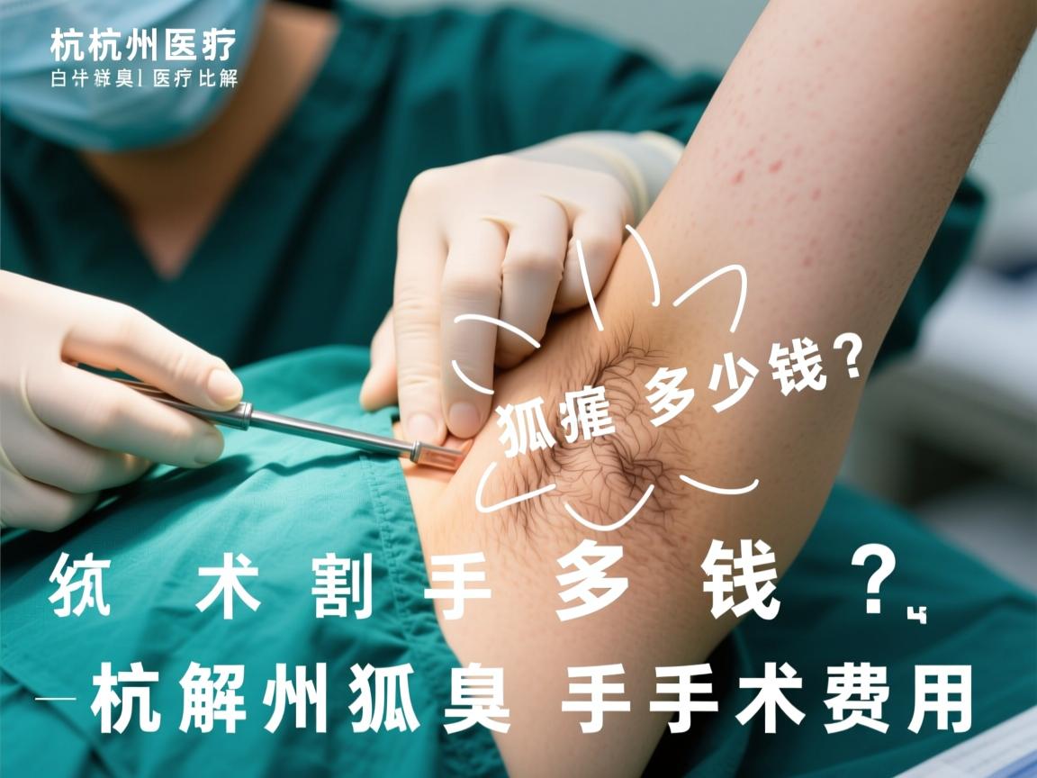 杭州割狐臭手术多少钱?详解杭州狐臭手术费用 杭州割狐臭手术多少钱?详解杭州狐臭手术费用