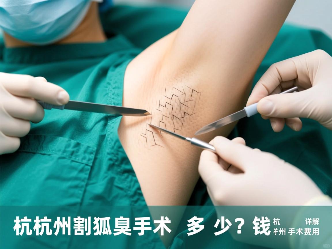 杭州割狐臭手术多少钱?详解杭州狐臭手术费用 杭州割狐臭手术多少钱?详解杭州狐臭手术费用