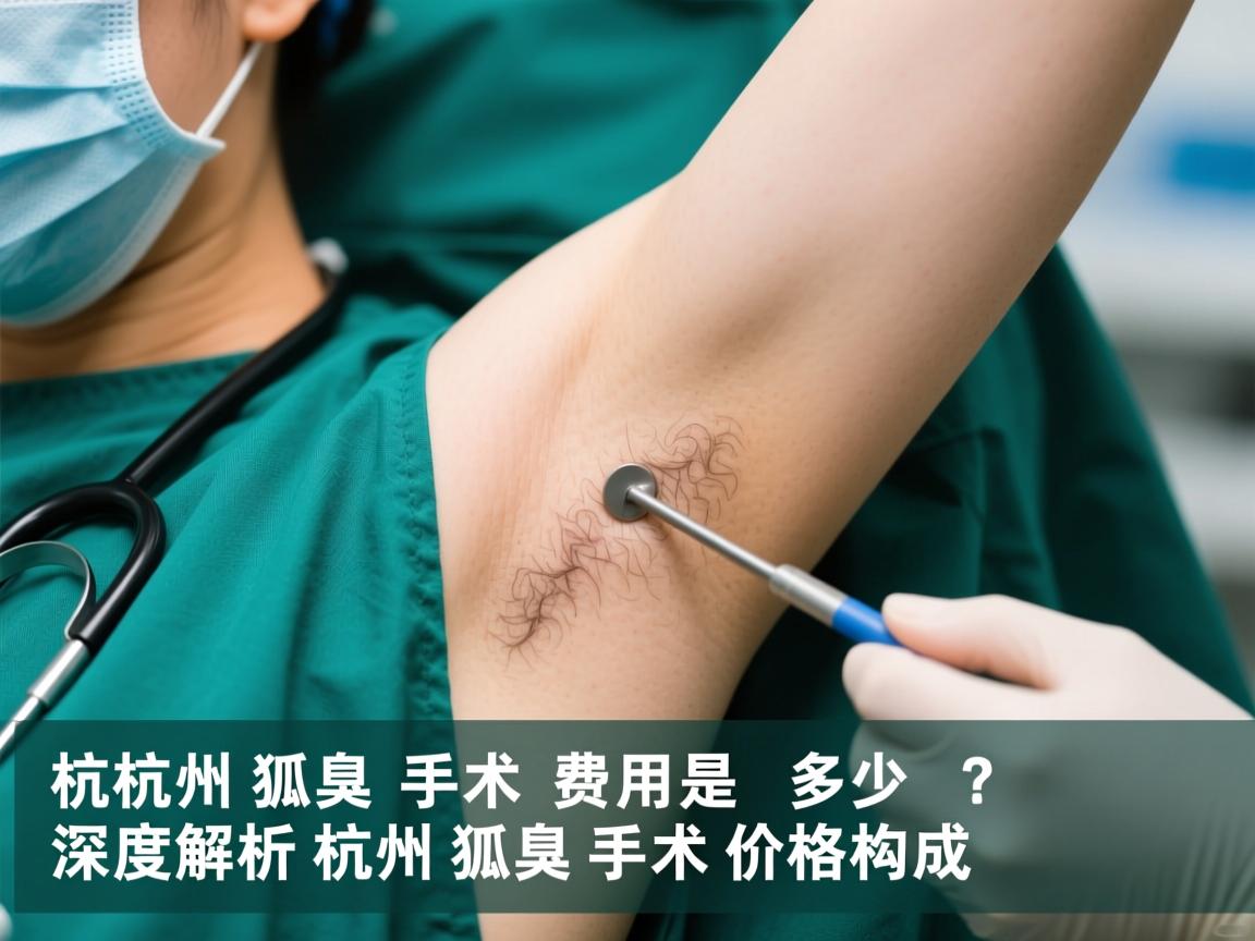 杭州狐臭手术费用是多少?深度解析杭州狐臭手术价格构成 杭州狐臭手术费用是多少?深度解析杭州狐臭手术价格构成