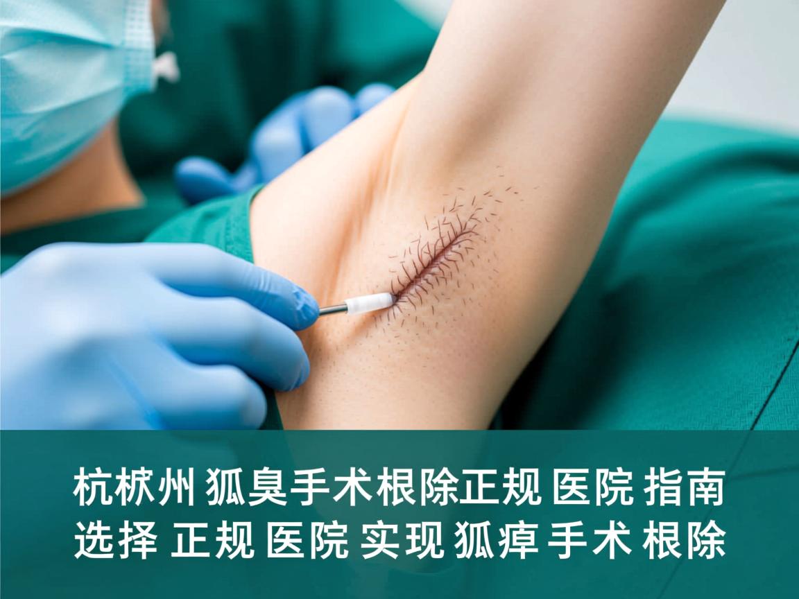 杭州狐臭手术根除正规医院指南,选择正规医院实现狐臭手术根除 杭州狐臭手术根除正规医院指南,选择正规医院实现狐臭手术根除