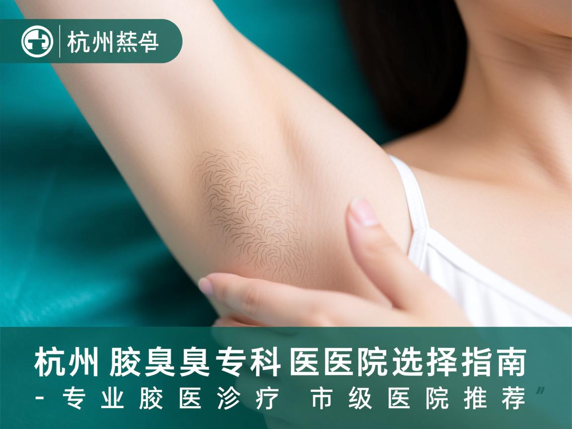 杭州腋臭专科医院选择指南,专业腋臭诊疗的市级医院推荐 杭州腋臭专科医院选择指南,专业腋臭诊疗的市级医院推荐