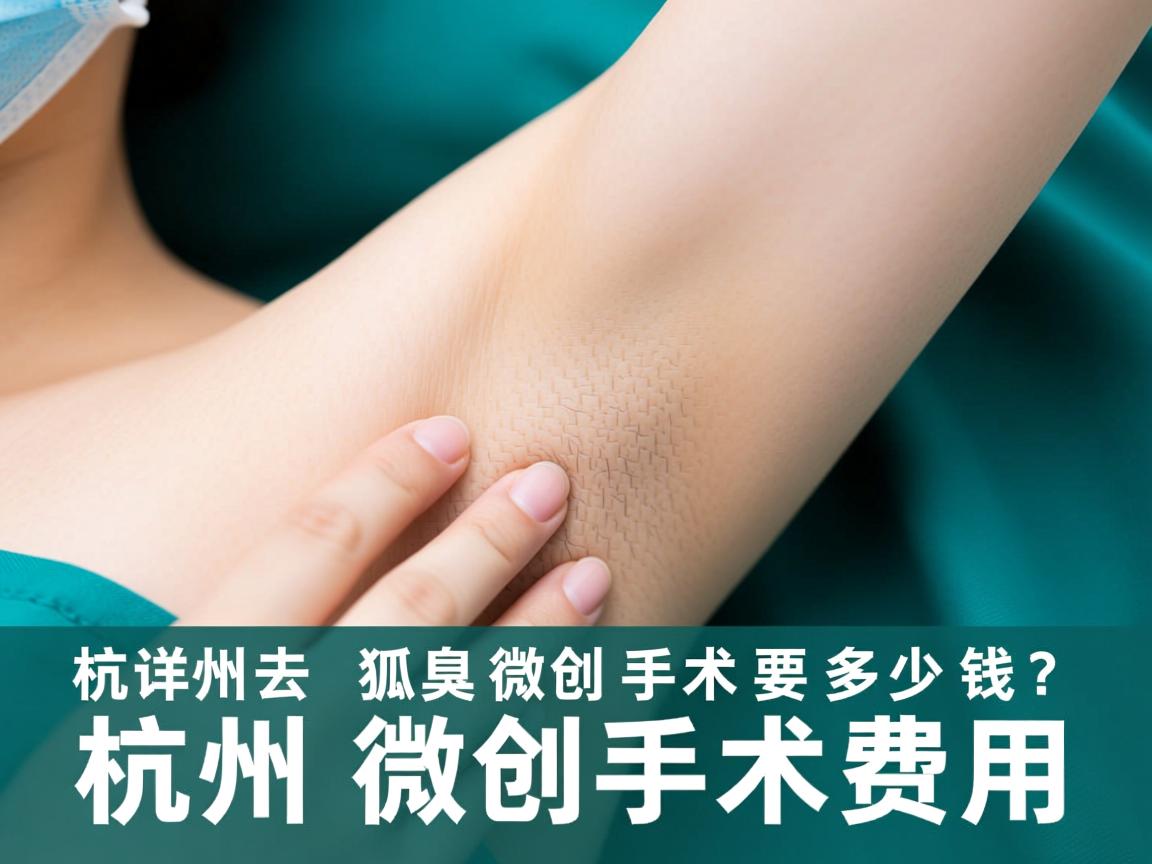 杭州去狐臭微创手术要多少钱?详解杭州腋臭微创手术费用 杭州去狐臭微创手术要多少钱?详解杭州腋臭微创手术费用