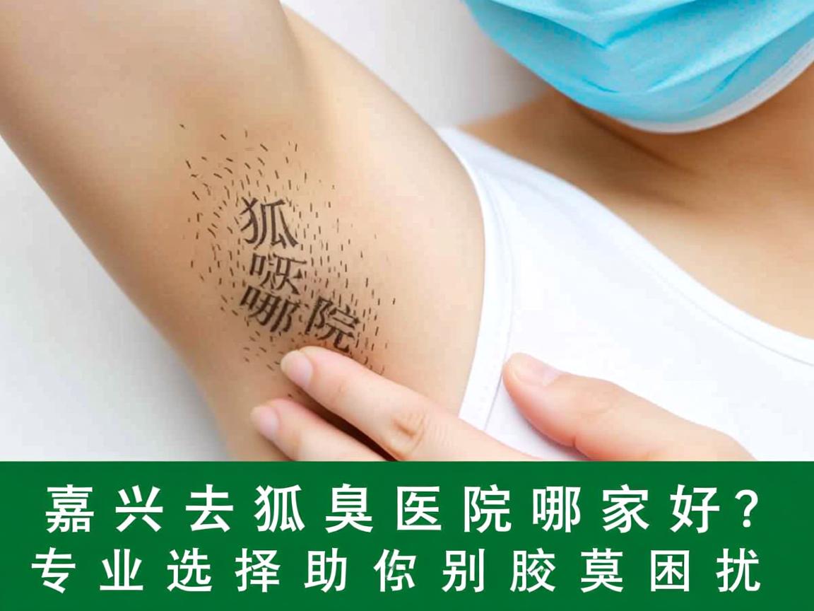 嘉兴去狐臭医院哪家好？专业选择助你告别腋臭困扰