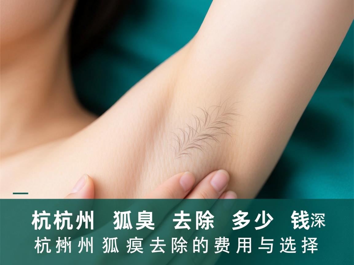 杭州狐臭去除多少钱,深度解析杭州狐臭去除的费用与选择 杭州狐臭去除多少钱,深度解析杭州狐臭去除的费用与选择