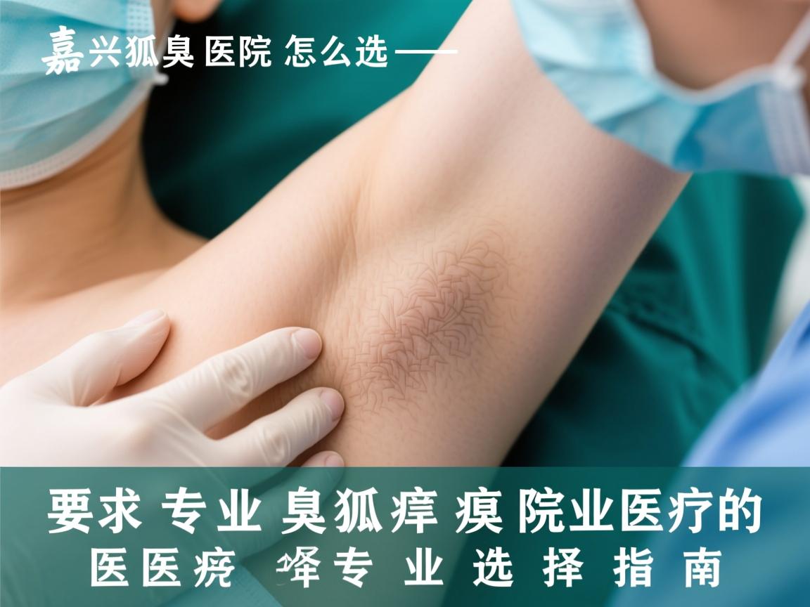 嘉兴狐臭医院怎么选,专业狐臭医院的专业选择指南 嘉兴狐臭医院怎么选,专业狐臭医院的专业选择指南