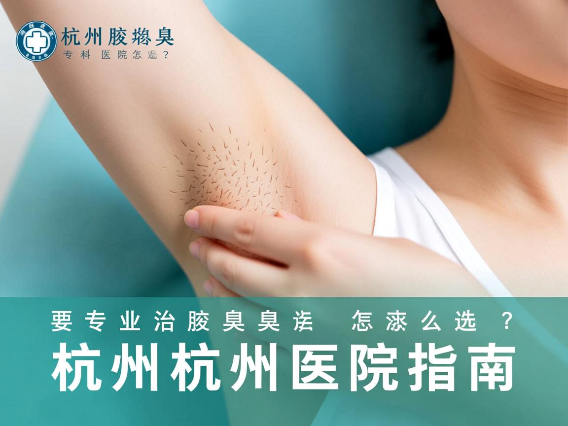 杭州腋臭专科医院怎么选?专业治腋臭的杭州医院指南 杭州腋臭专科医院怎么选?专业治腋臭的杭州医院指南