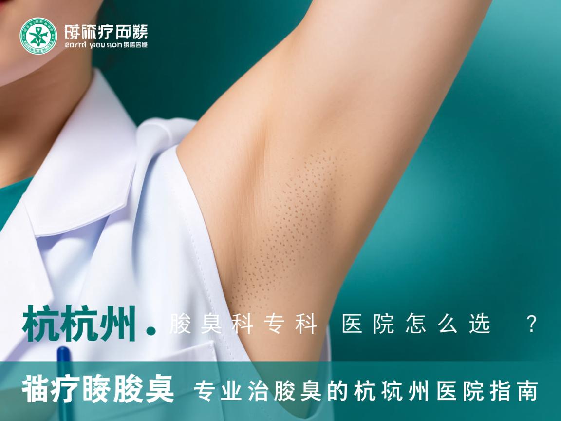 杭州腋臭专科医院怎么选?专业治腋臭的杭州医院指南 杭州腋臭专科医院怎么选?专业治腋臭的杭州医院指南