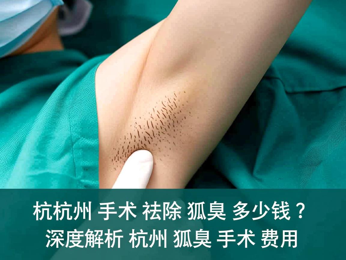 杭州手术祛除狐臭多少钱?深度解析杭州狐臭手术费用 杭州手术祛除狐臭多少钱?深度解析杭州狐臭手术费用