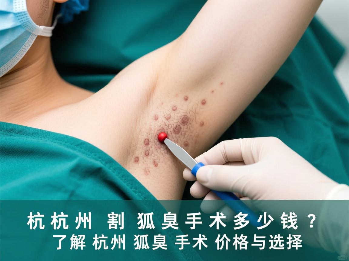 杭州割狐臭手术多少钱?了解杭州狐臭手术价格与选择 杭州割狐臭手术多少钱?了解杭州狐臭手术价格与选择