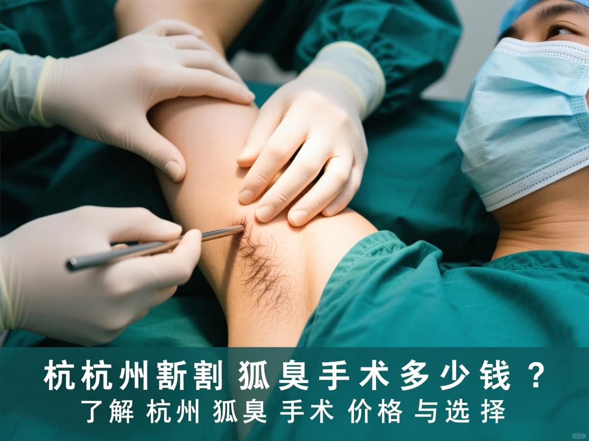 杭州割狐臭手术多少钱?了解杭州狐臭手术价格与选择 杭州割狐臭手术多少钱?了解杭州狐臭手术价格与选择