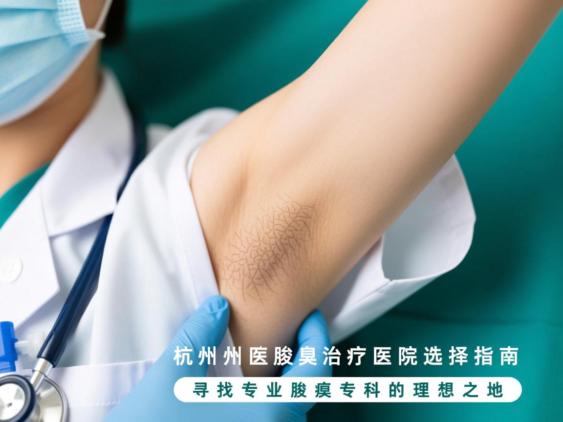 杭州腋臭治疗医院选择指南，寻找专业腋臭专科的理想之地