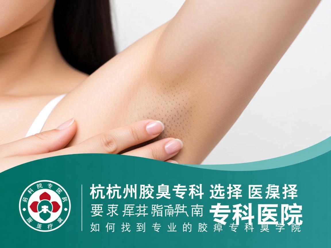 杭州腋臭专科医院选择指南,如何找到专业的腋臭专科医院 杭州腋臭专科医院选择指南,如何找到专业的腋臭专科医院