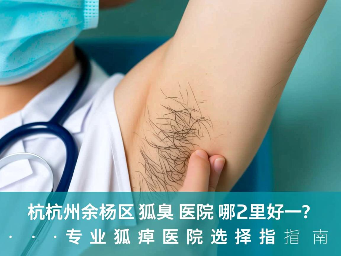 杭州余杭区狐臭医院哪里好?专业狐臭医院选择指南 杭州余杭区狐臭医院哪里好?专业狐臭医院选择指南