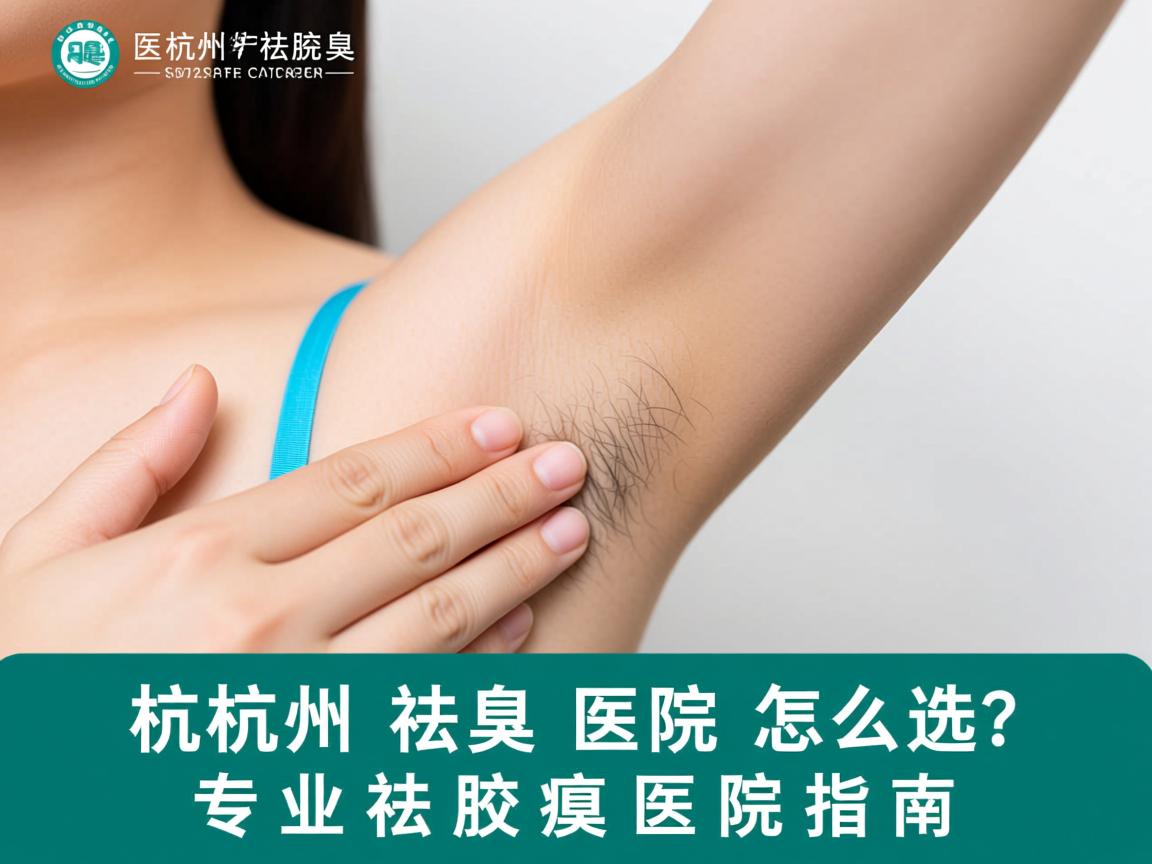 杭州祛腋臭医院怎么选？专业祛腋臭医院指南