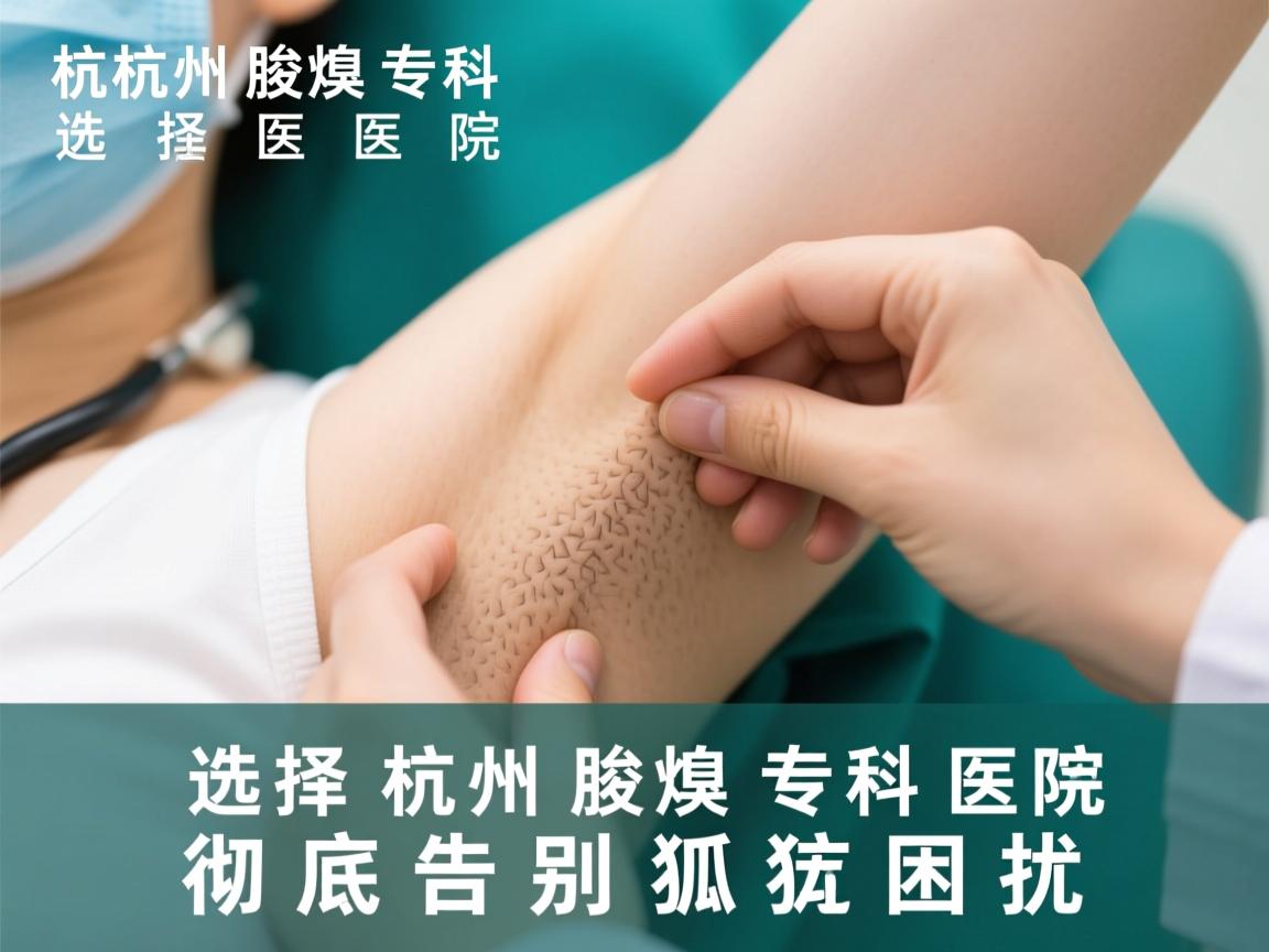 杭州腋臭专科医院，选择杭州腋臭专科医院，彻底告别狐臭困扰