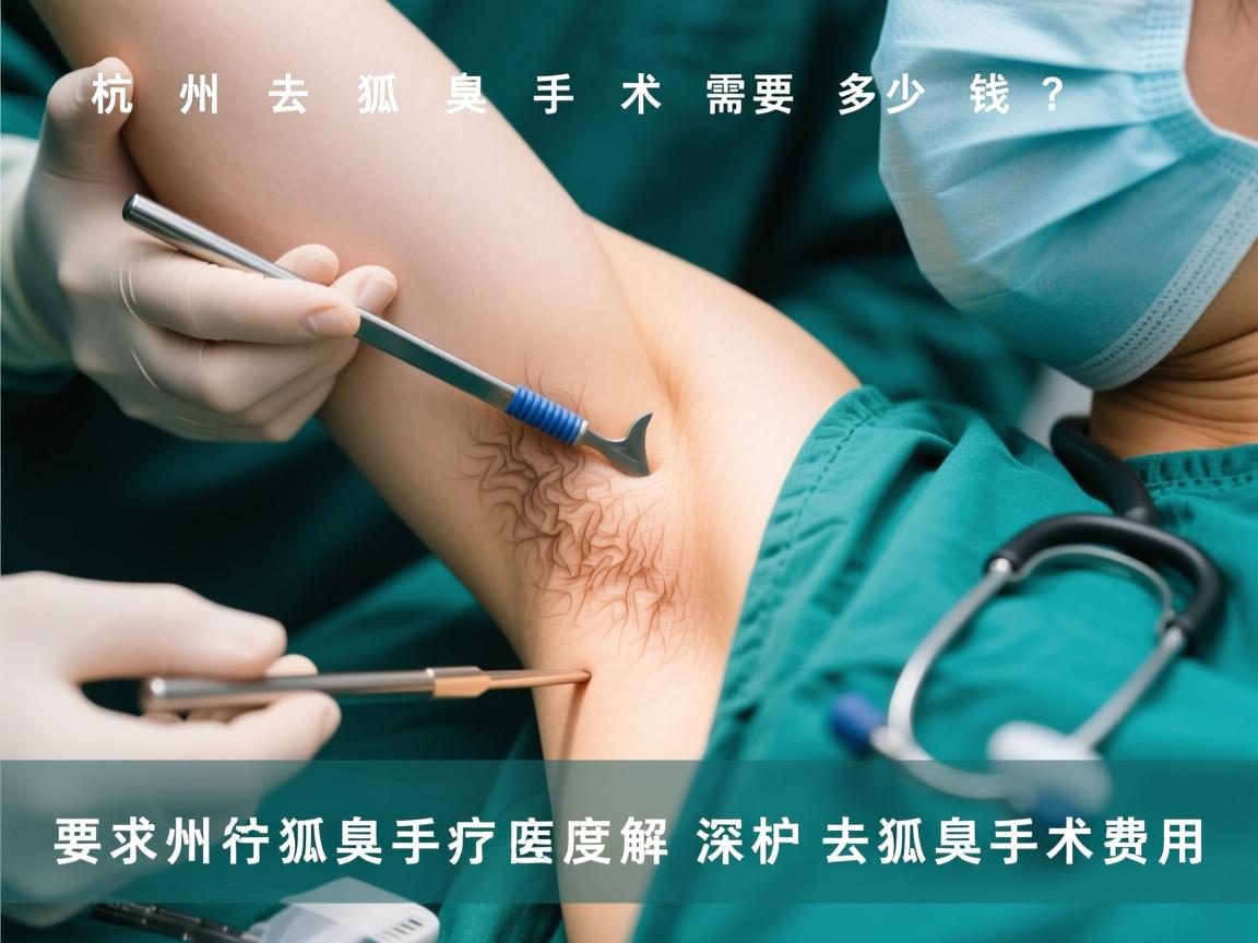 杭州去狐臭手术需要多少钱?深度解析去狐臭手术费用 杭州去狐臭手术需要多少钱?深度解析去狐臭手术费用