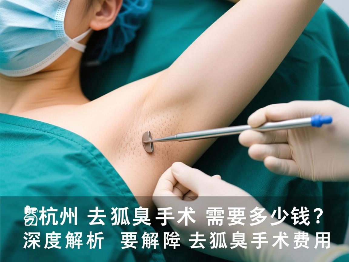 杭州去狐臭手术需要多少钱?深度解析去狐臭手术费用 杭州去狐臭手术需要多少钱?深度解析去狐臭手术费用