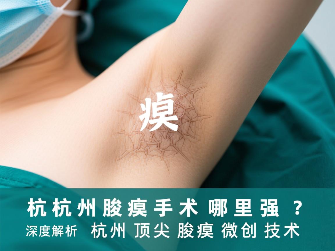 杭州腋臭手术哪里强?深度解析杭州顶尖腋臭微创技术 杭州腋臭手术哪里强?深度解析杭州顶尖腋臭微创技术